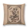 Celestial Plush Throw Pillow Case -  THE FOOL