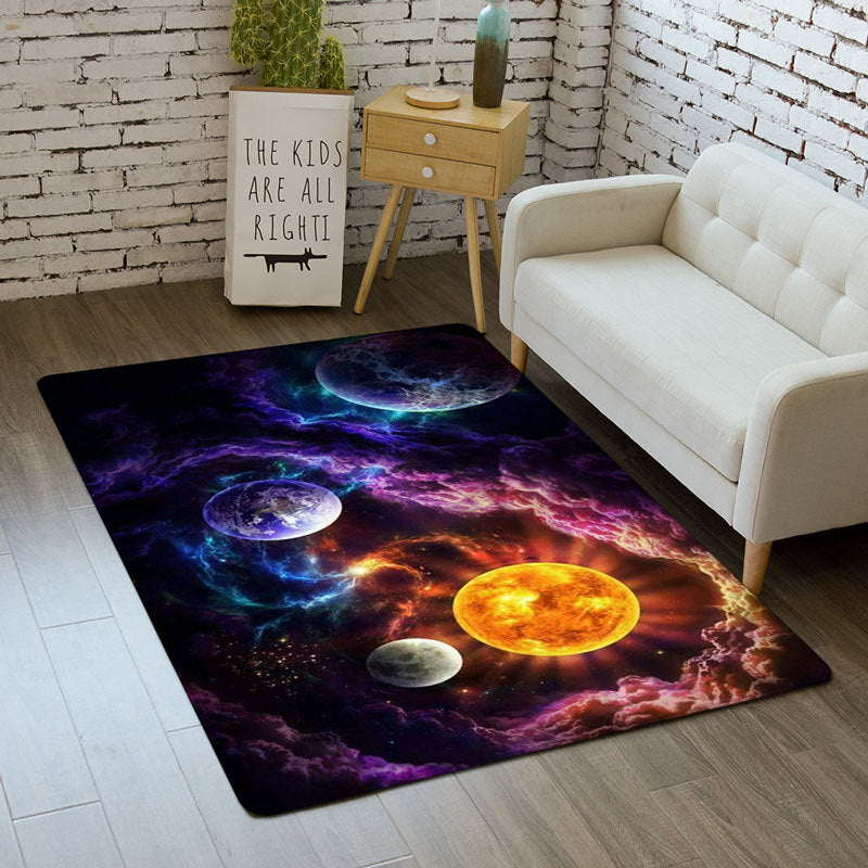 Starry Night Flannel Rug