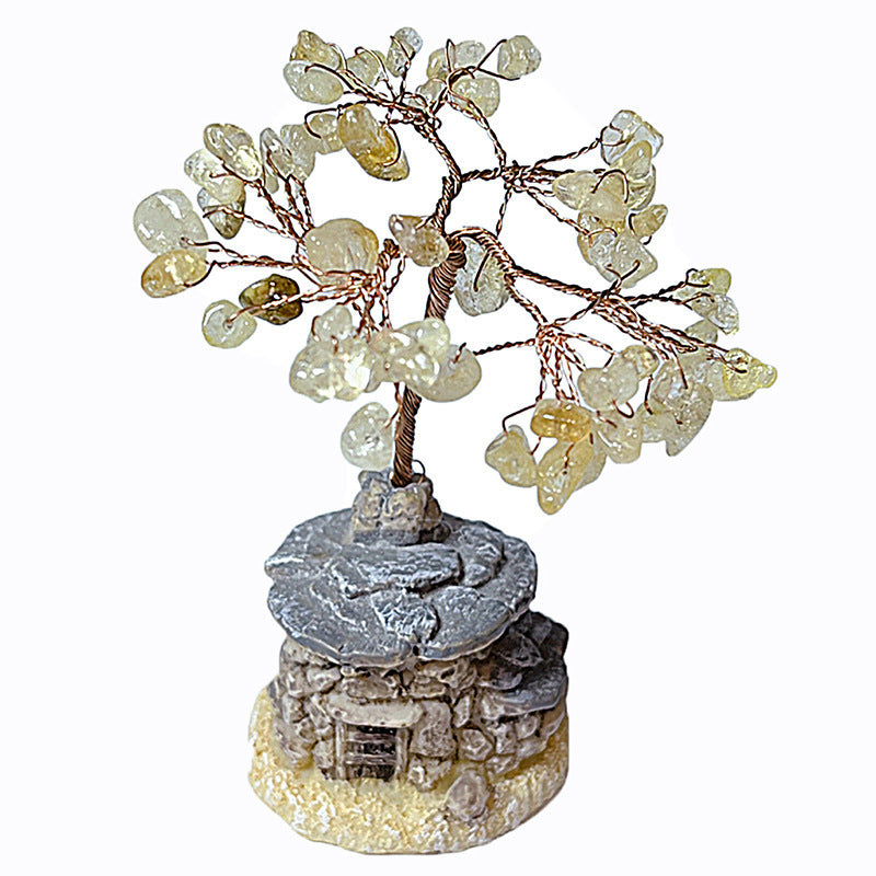 Crystal Hair Wealth Tree Ornament