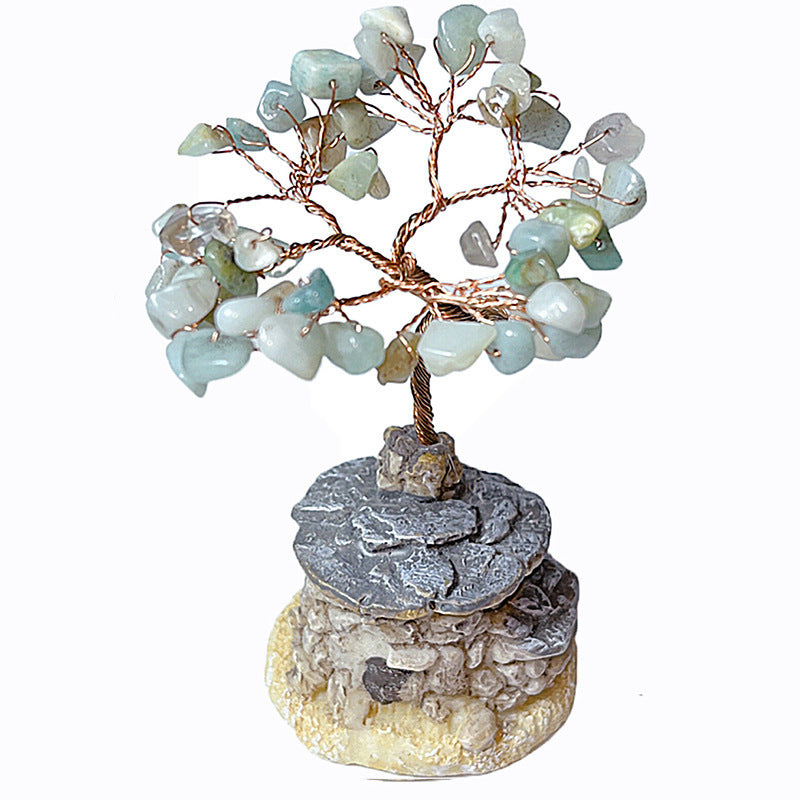 Crystal Hair Wealth Tree Ornament