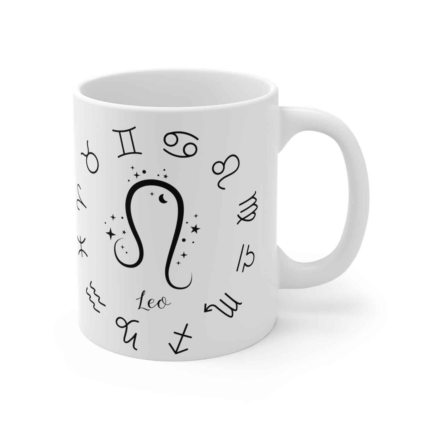 Leo Star Sign Zodiac Mug