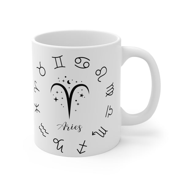 Zodiac Coffee Mug Star Sign: Aries Edition