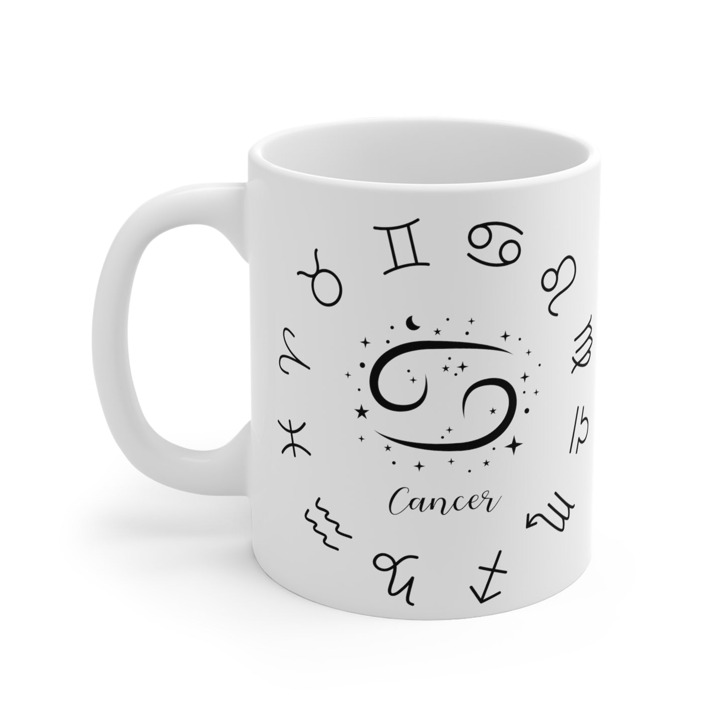 Zodiac Coffee Mug: Cancer Edition