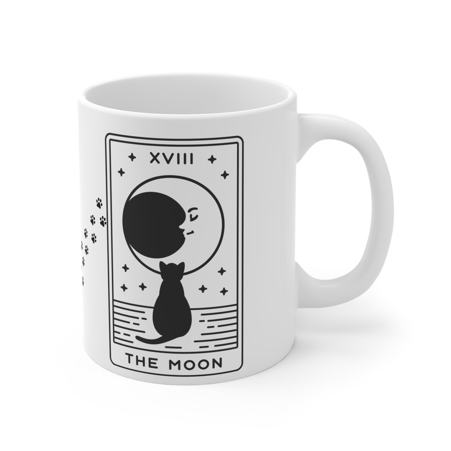 Tarot Card Coffee Mug: The Moon