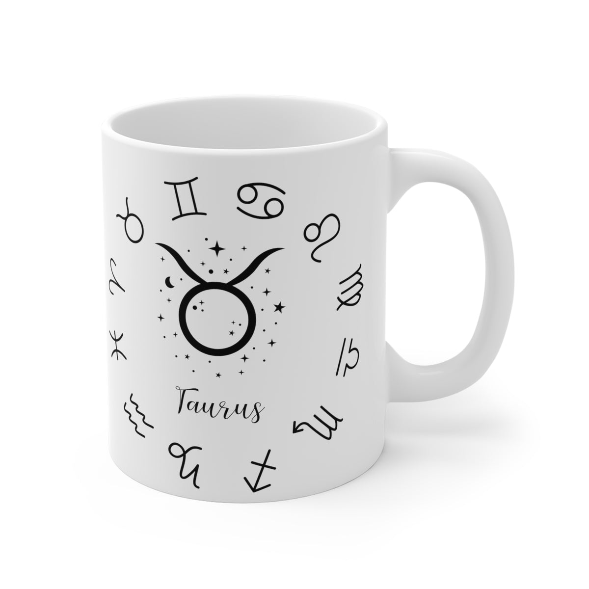 Zodiac Coffee Mug Star Sign: Taurus Edition