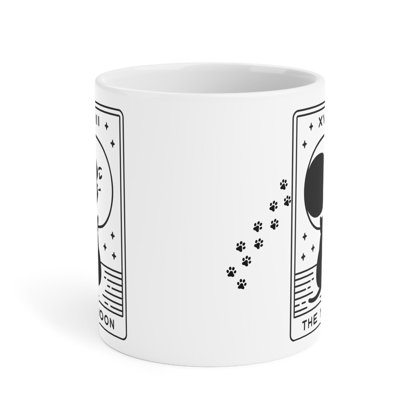 Tarot Card Coffee Mug: The Moon