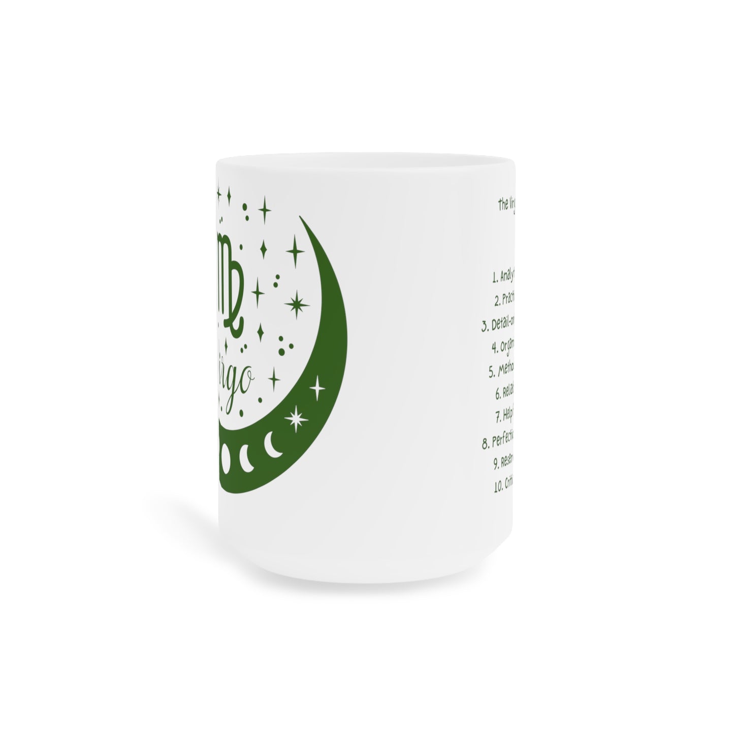 Zodiac Coffee Mug: Virgo Edition