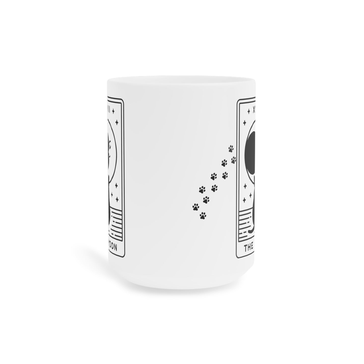 Tarot Card Coffee Mug: The Moon