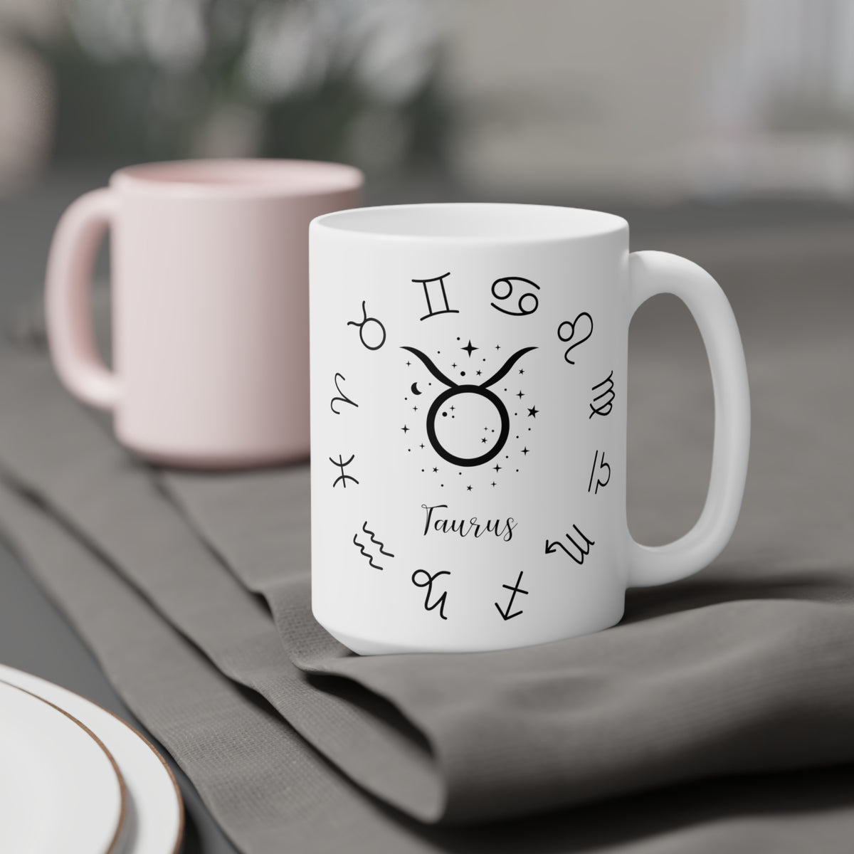 Zodiac Coffee Mug Star Sign: Taurus Edition