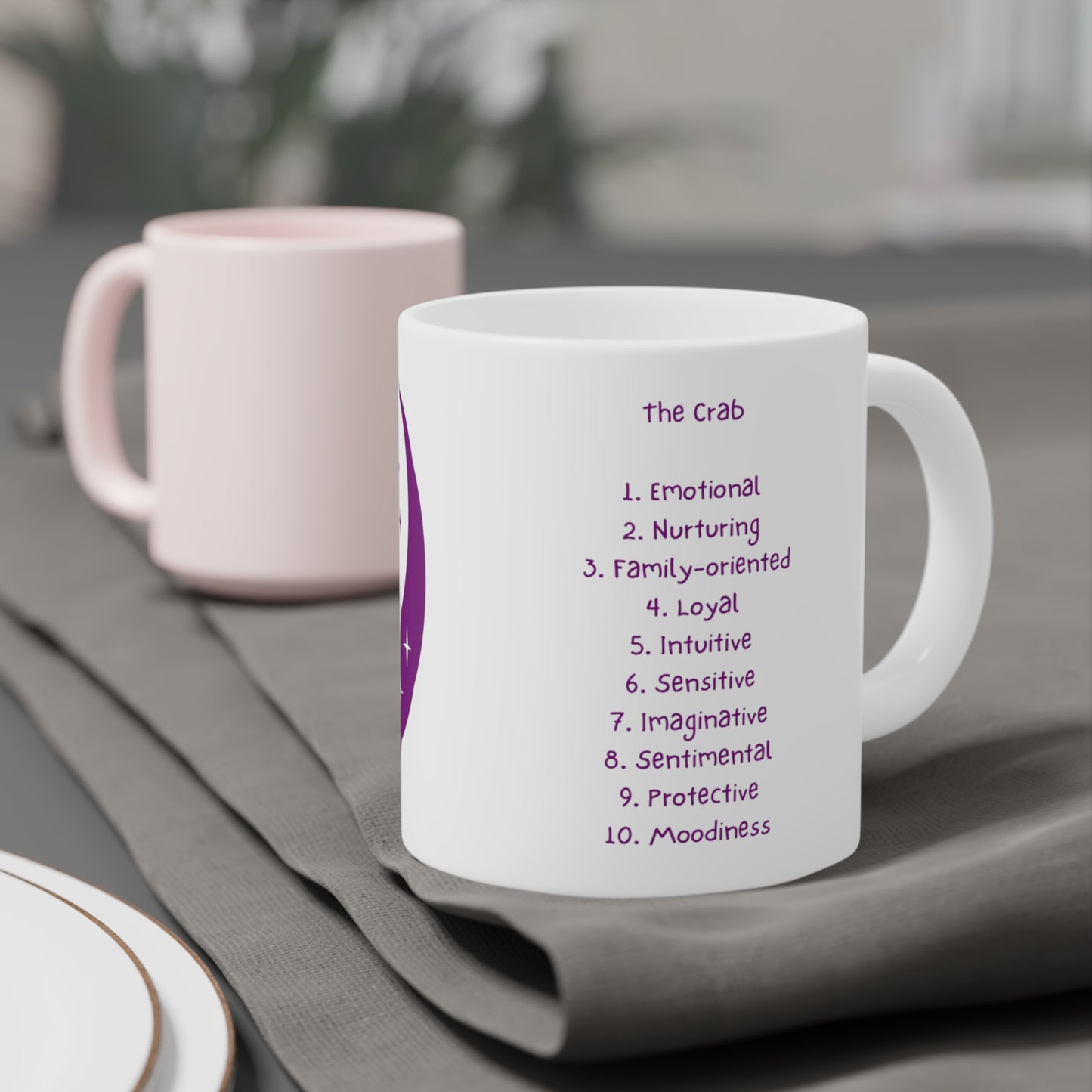 Zodiac Coffee Mug: Cancer Edition