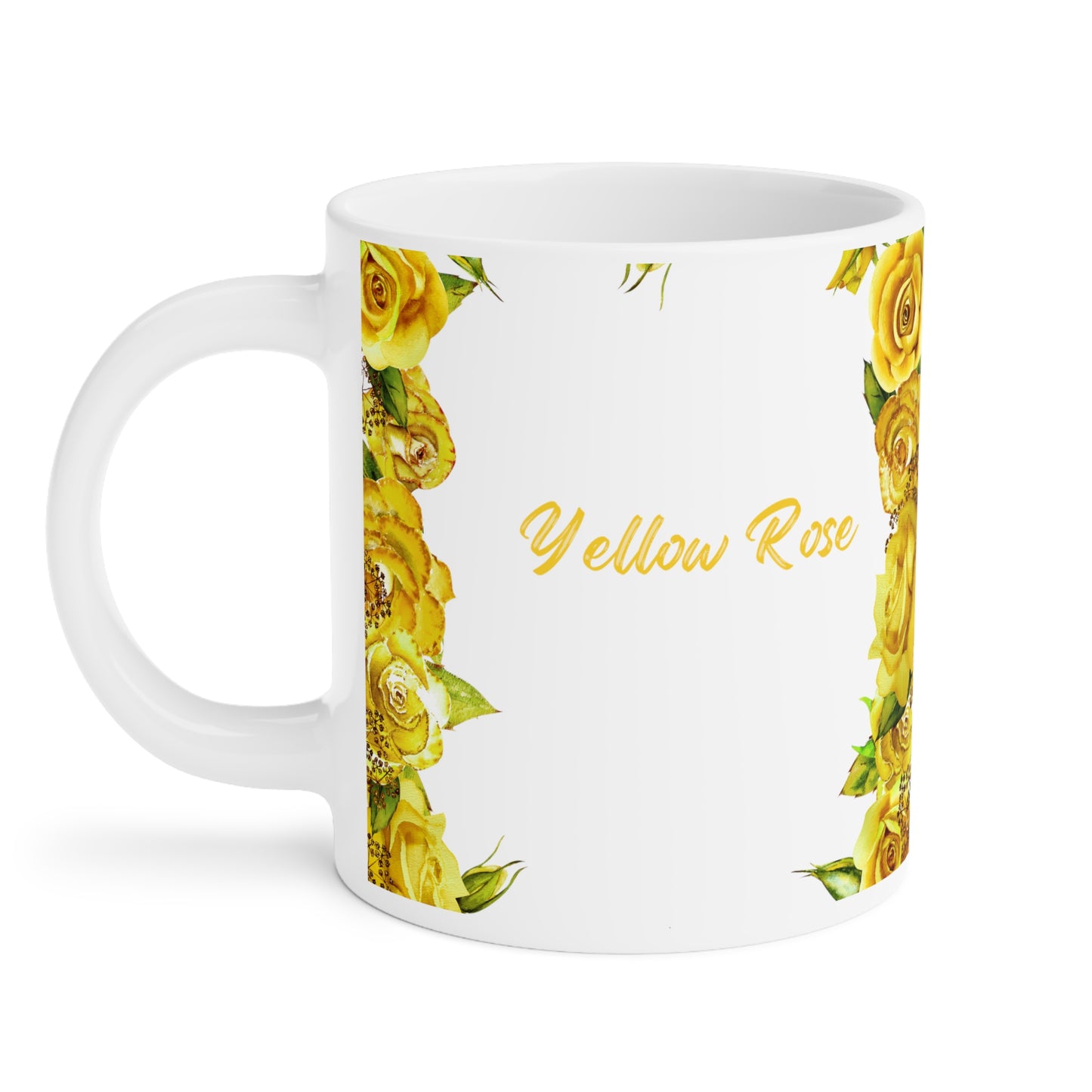 Sunshine Rose Ceramic Mug