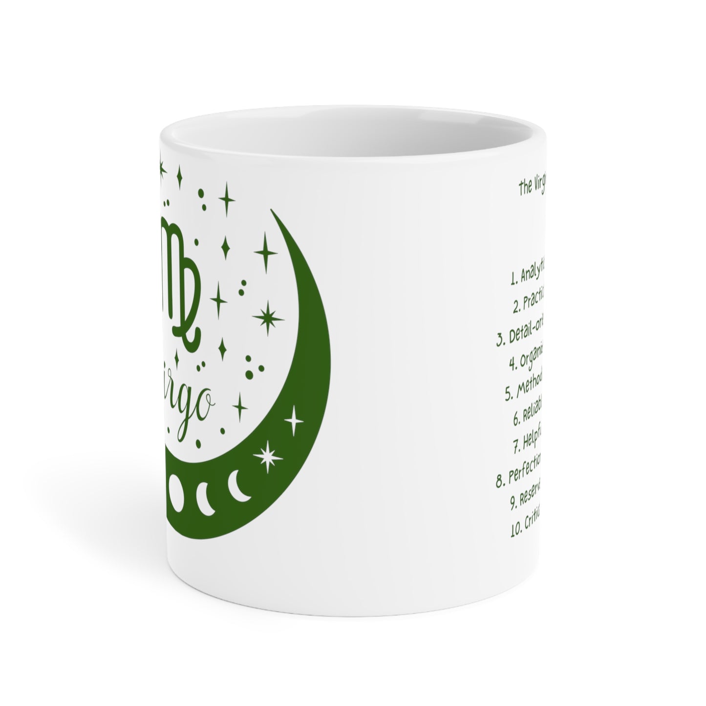 Zodiac Coffee Mug: Virgo Edition