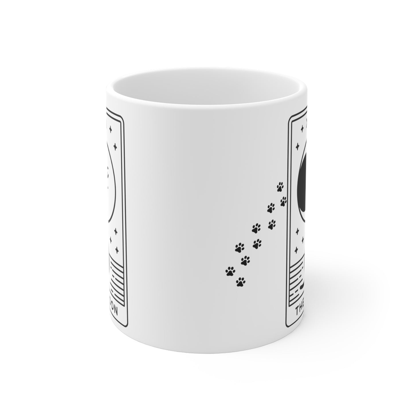 Tarot Card Coffee Mug: The Moon