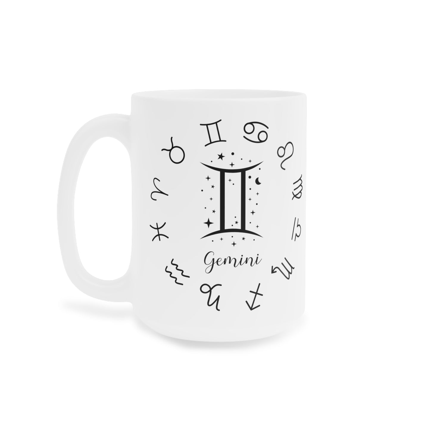 Zodiac Coffee Mug: Gemini Edition