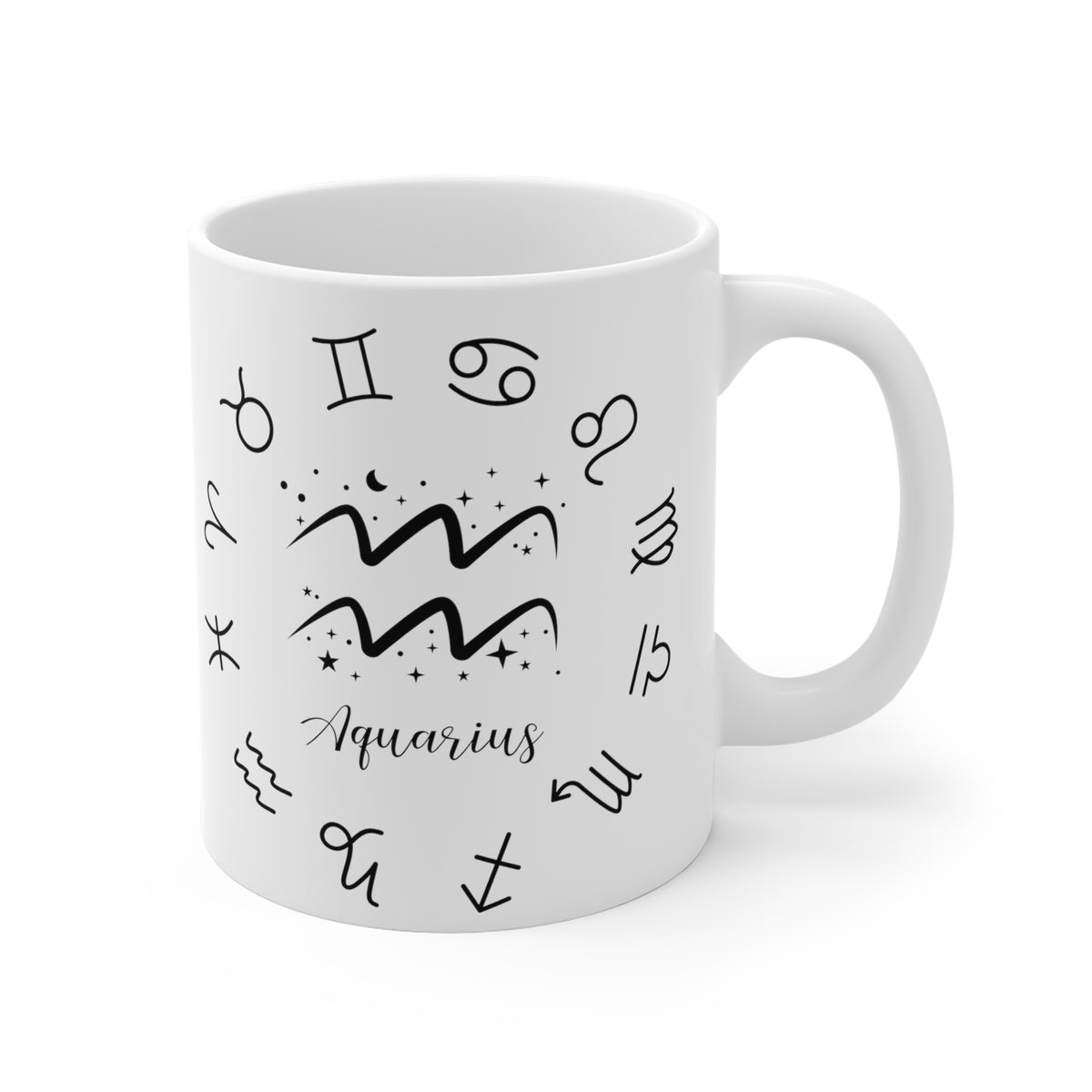 Aquarius Star Sign Zodiac Coffee Mug