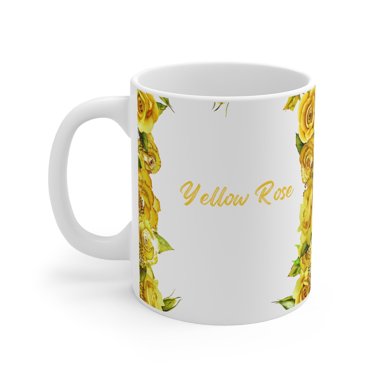 Sunshine Rose Ceramic Mug