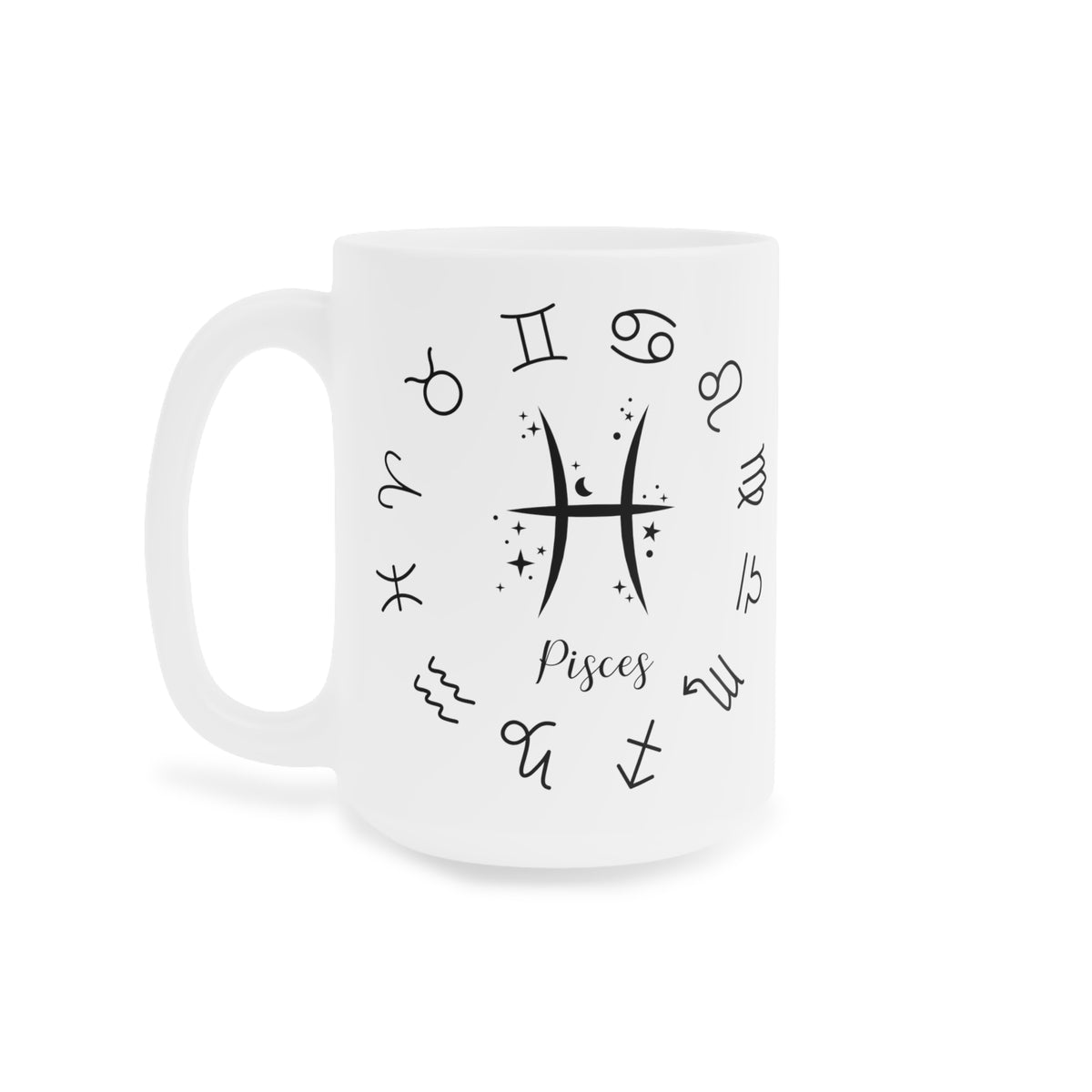 Zodiac Coffee Mug Star Sign: Pisces Edition