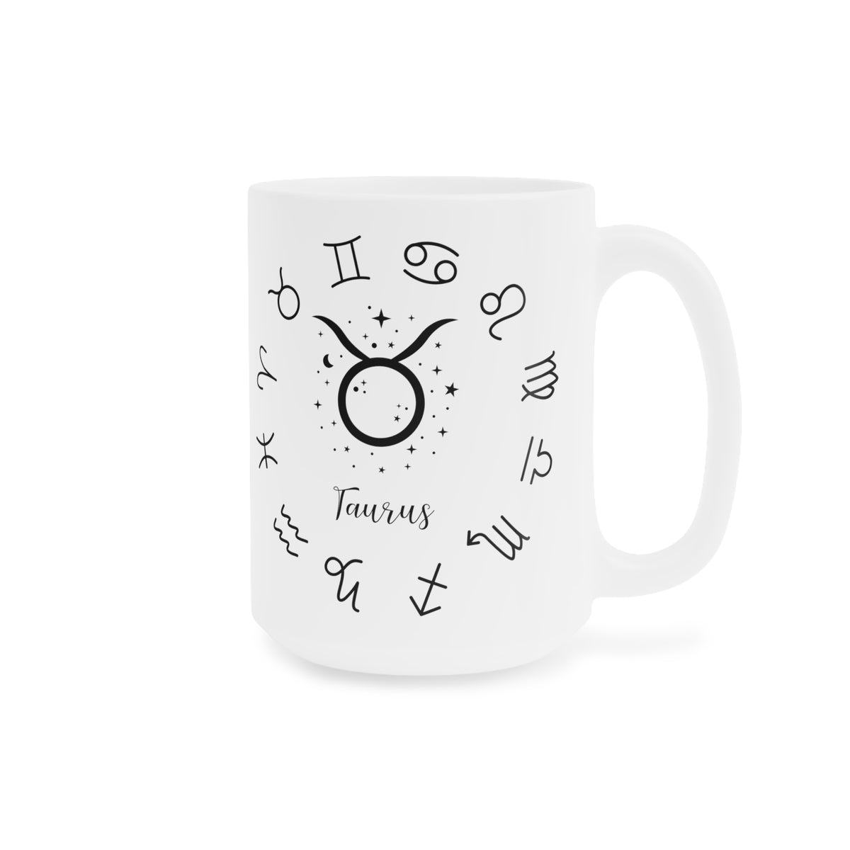 Zodiac Coffee Mug Star Sign: Taurus Edition