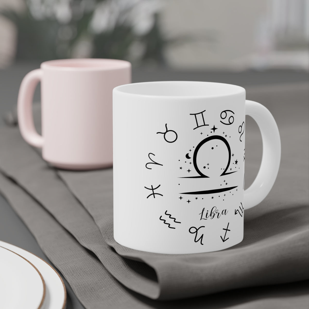 Libra Star Sign Zodiac Mug