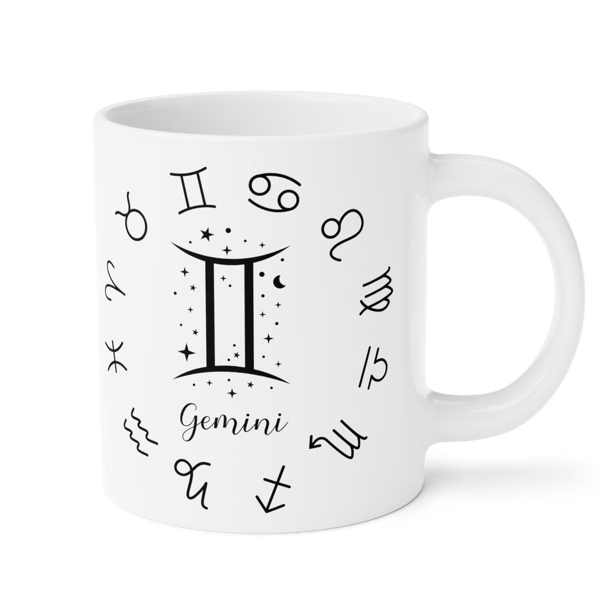 Zodiac Coffee Mug Star Sign: Gemini Edition