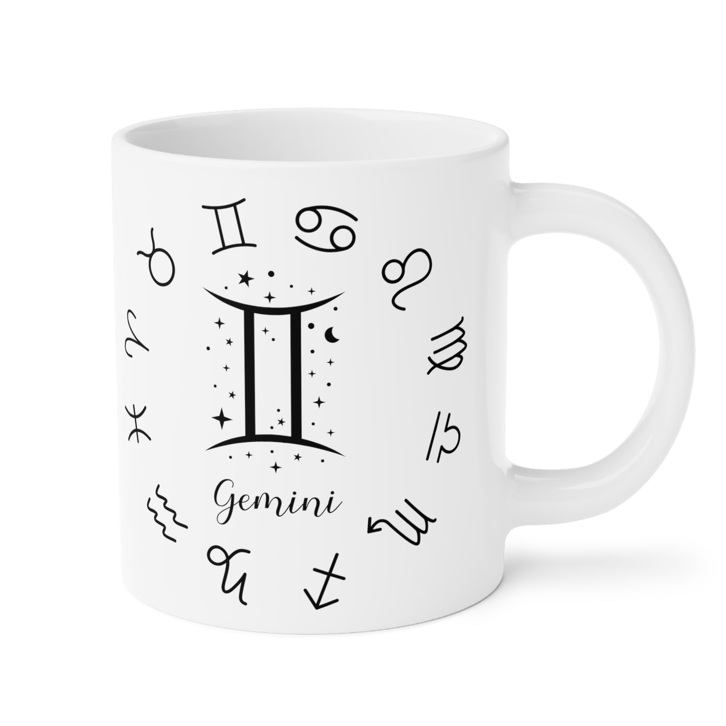 Zodiac Coffee Mug: Gemini Edition