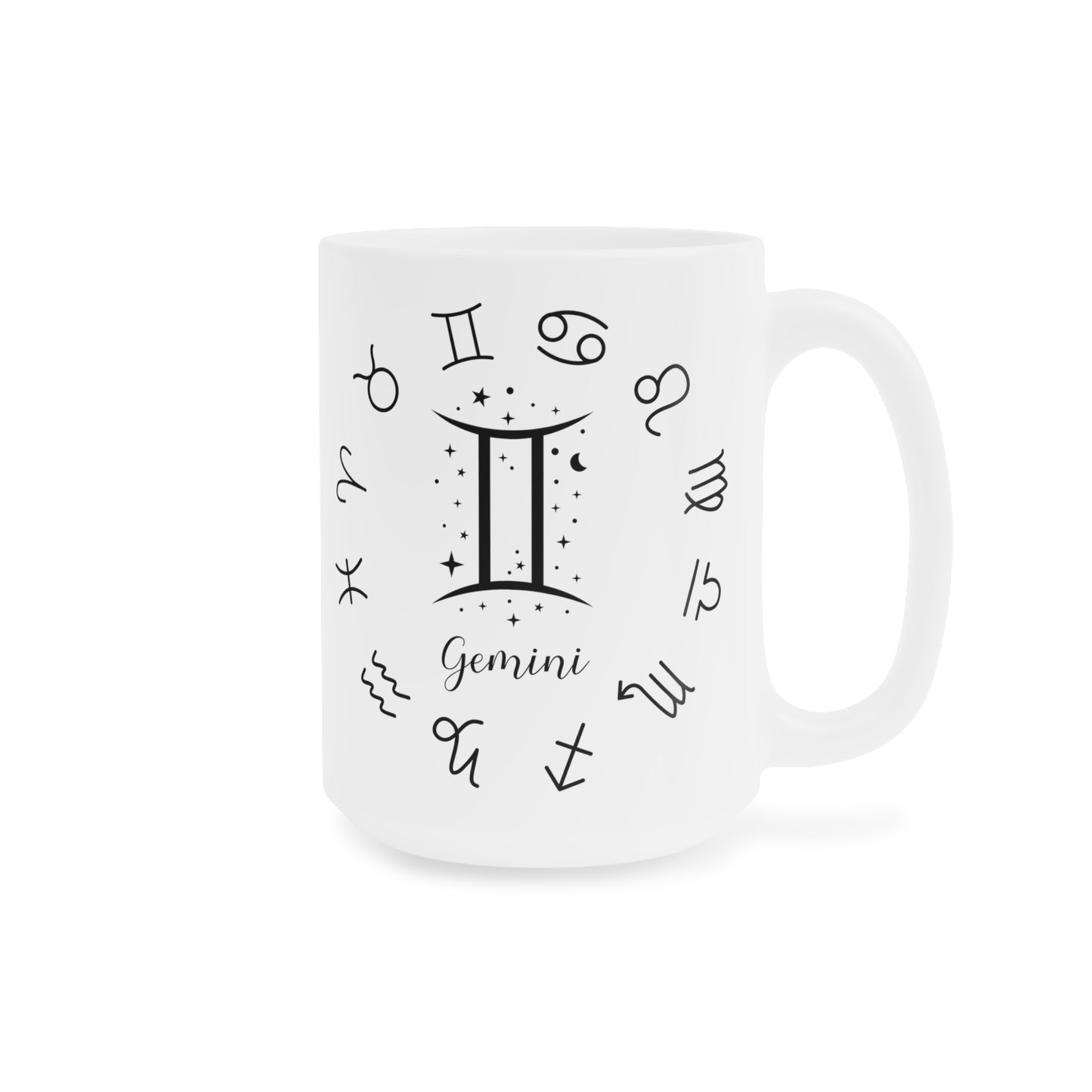 Zodiac Coffee Mug: Gemini Edition