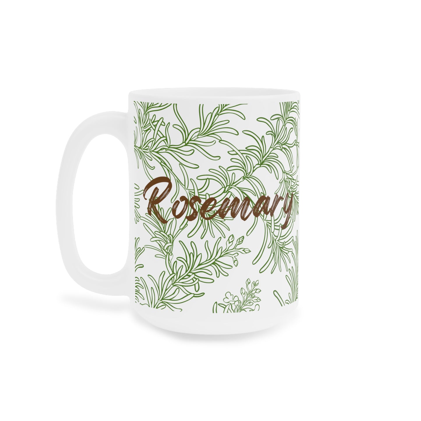 Rosemary Revival Ceramic Mug