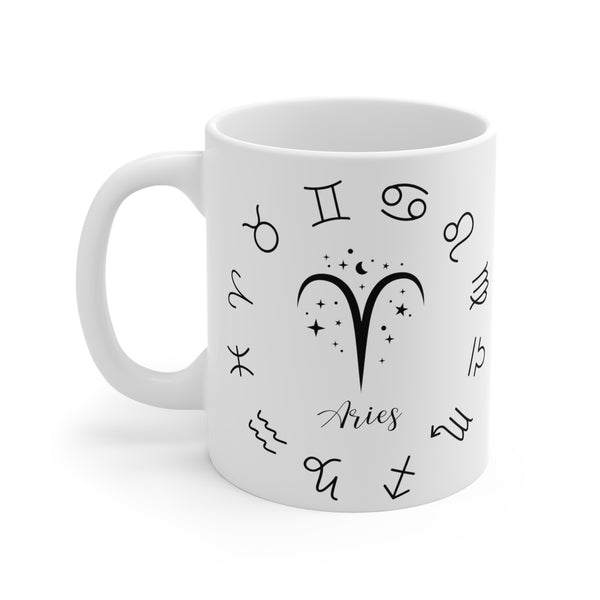 Zodiac Coffee Mug Star Sign: Aries Edition