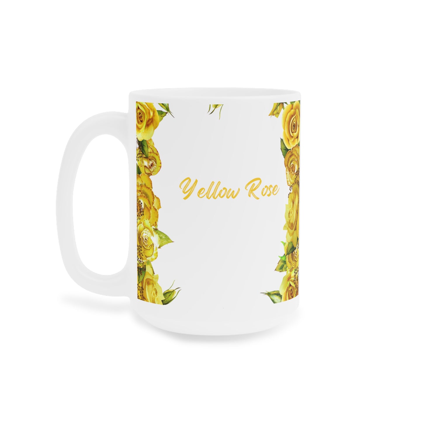 Sunshine Rose Ceramic Mug