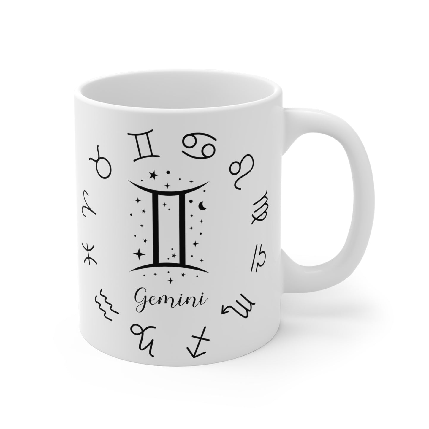 Zodiac Coffee Mug: Gemini Edition