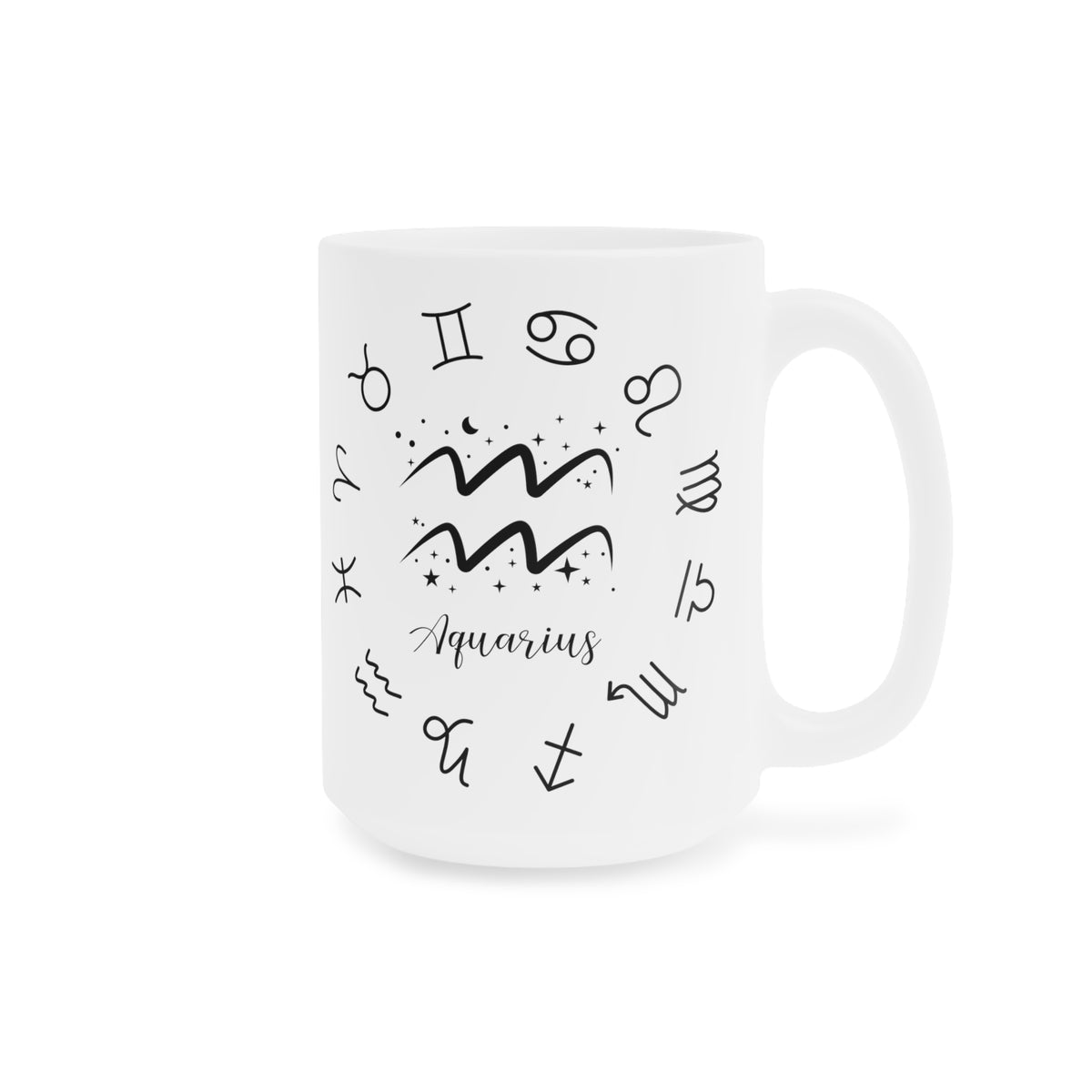 Aquarius Star Sign Zodiac Coffee Mug