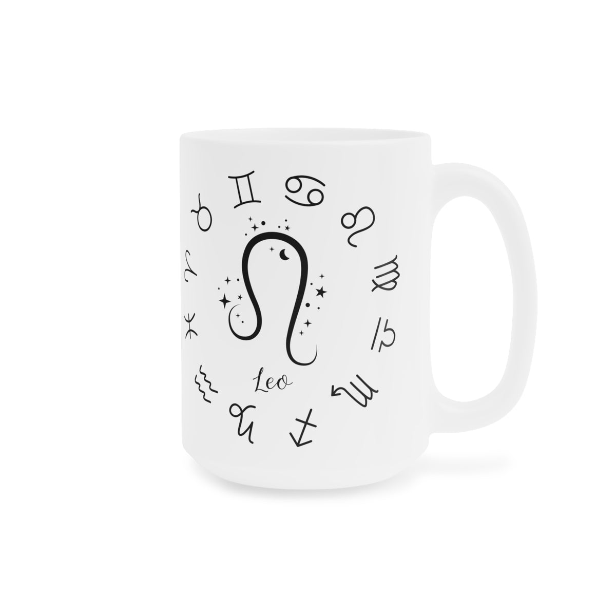 Leo Star Sign Zodiac Mug