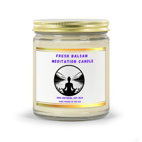 Fresh Balsam Meditation Candle