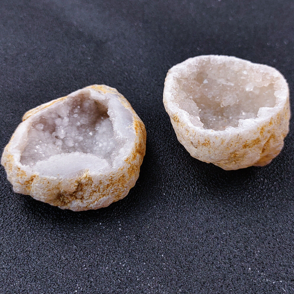 Irregular Crystal Stone Tea Bowl