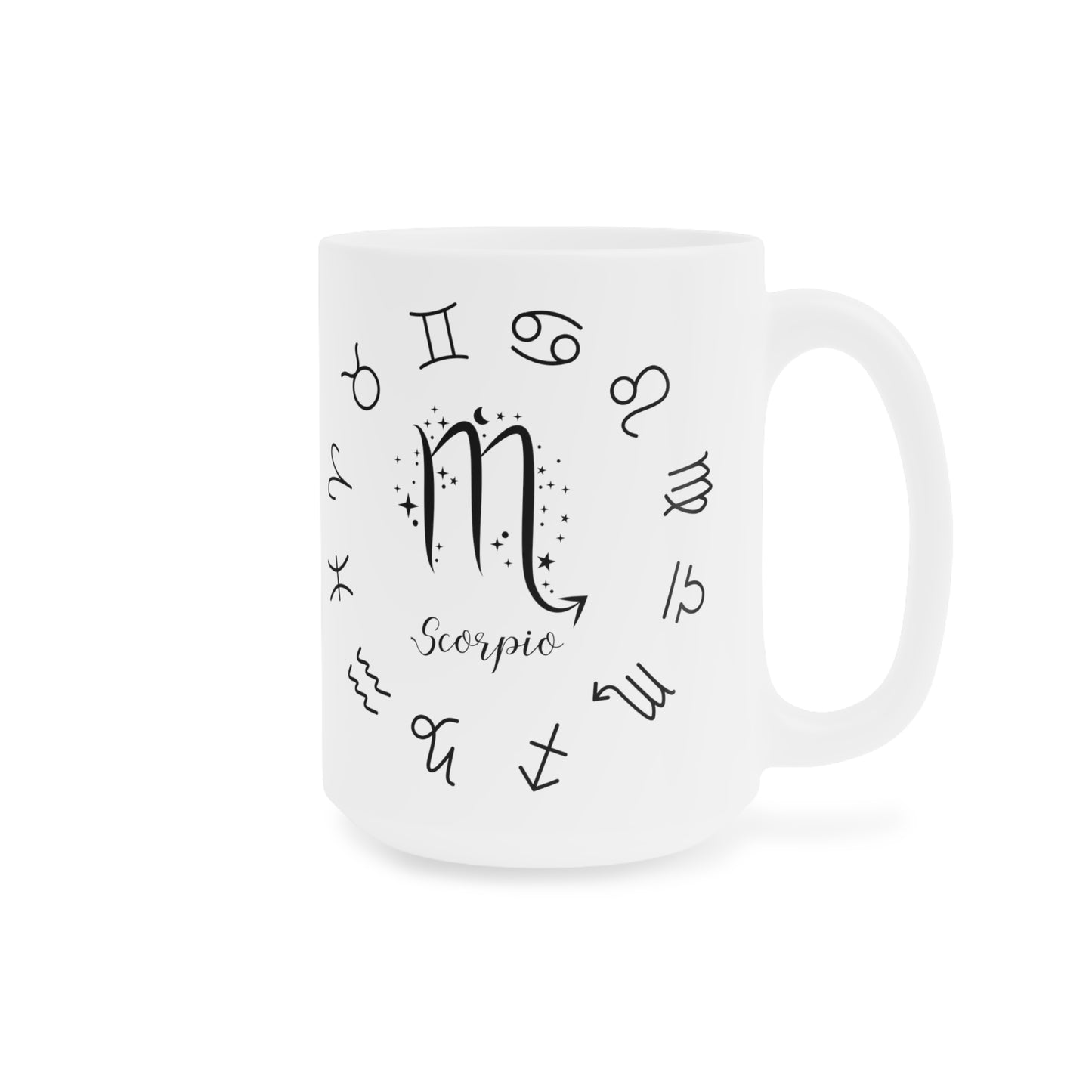 Zodiac Coffee Mug: Scorpio Edition