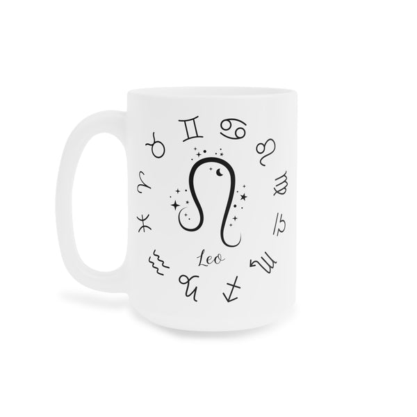 Leo Star Sign Zodiac Mug