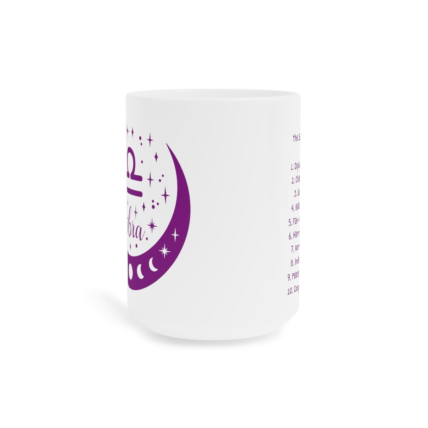 Zodiac Coffee Mug: Libra Edition