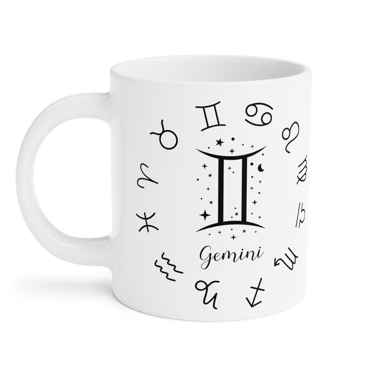 Zodiac Coffee Mug: Gemini Edition