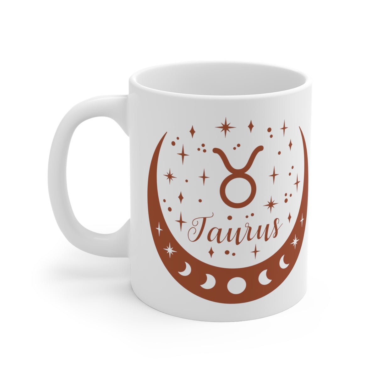 Zodiac Coffee Mug with Traits: Taurus Edition