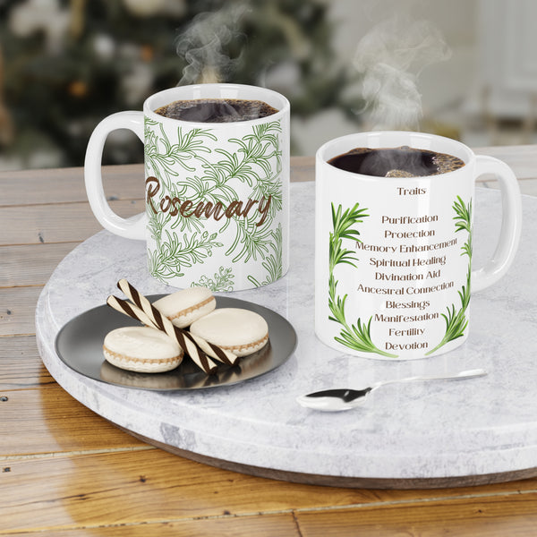 Rosemary Revival Ceramic Mug