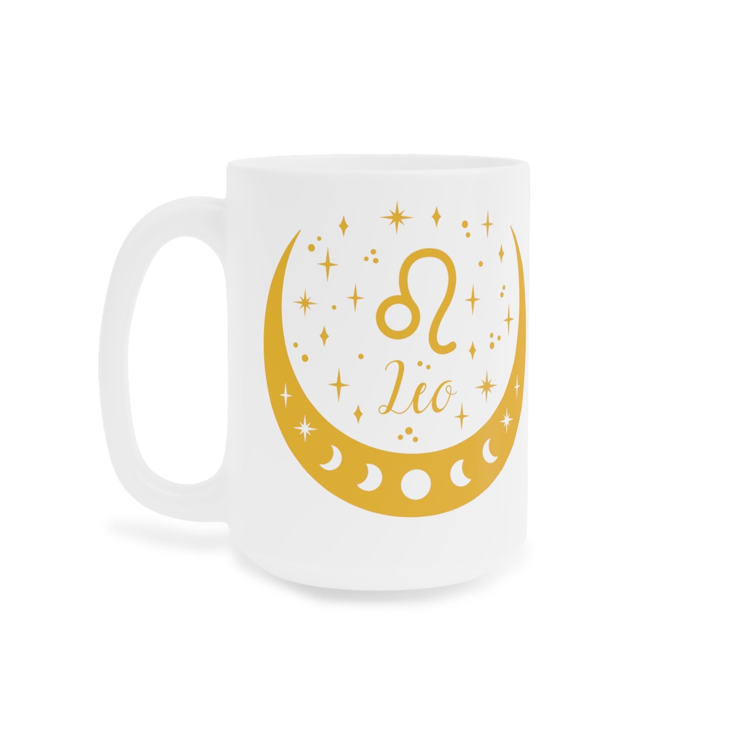 Zodiac Coffee Mug: Leo Edition