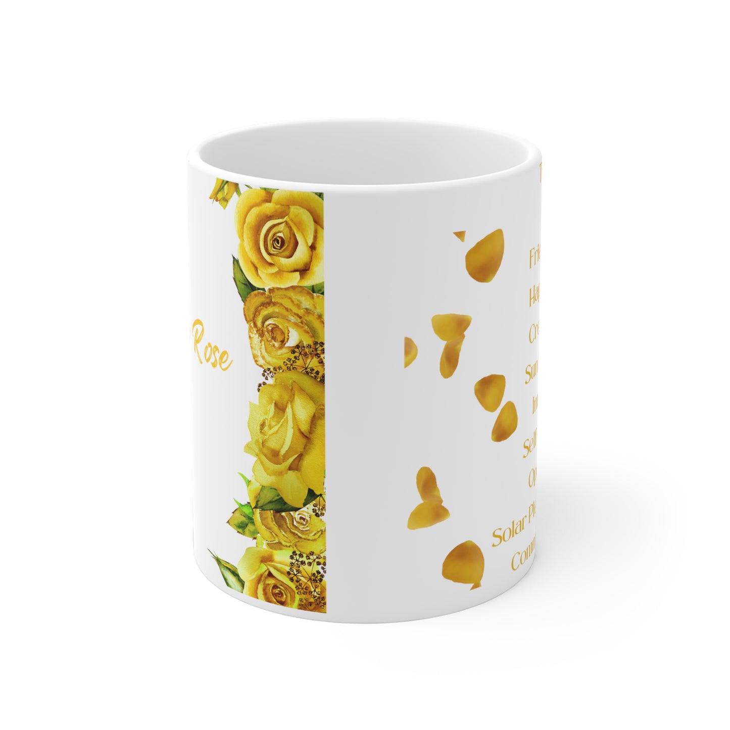 Sunshine Rose Ceramic Mug