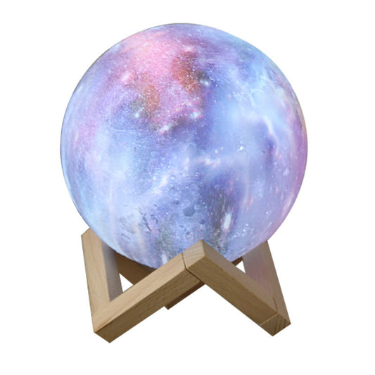 Mystic Moon Painted LED Color Night Light