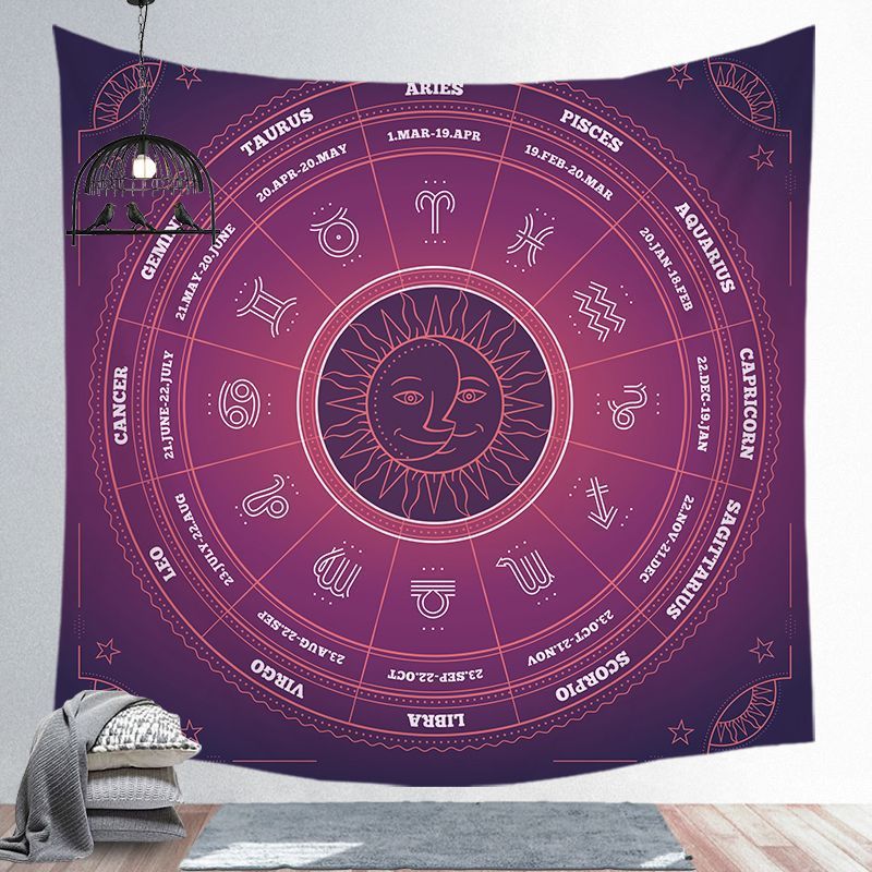 Universe Starry Sky Astrology Tapestry