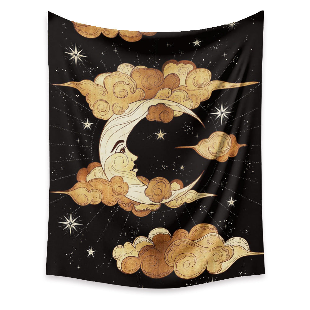 Lunar Elegance Tapestry