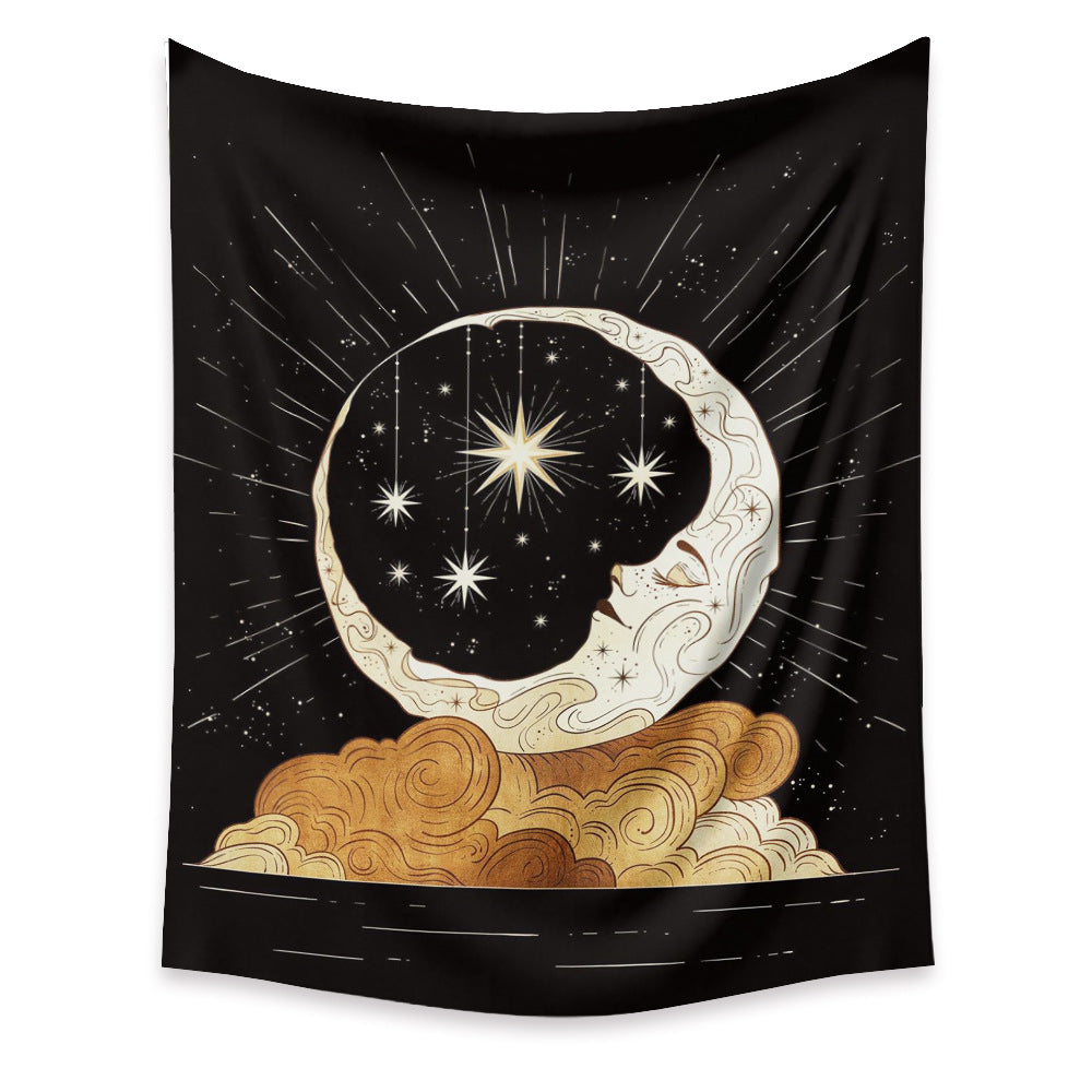 Lunar Elegance Tapestry