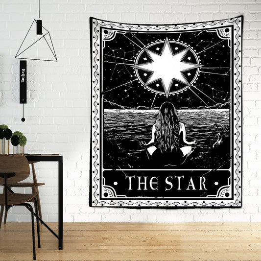 Moon Star Tarot Tapestry: Medieval Divination