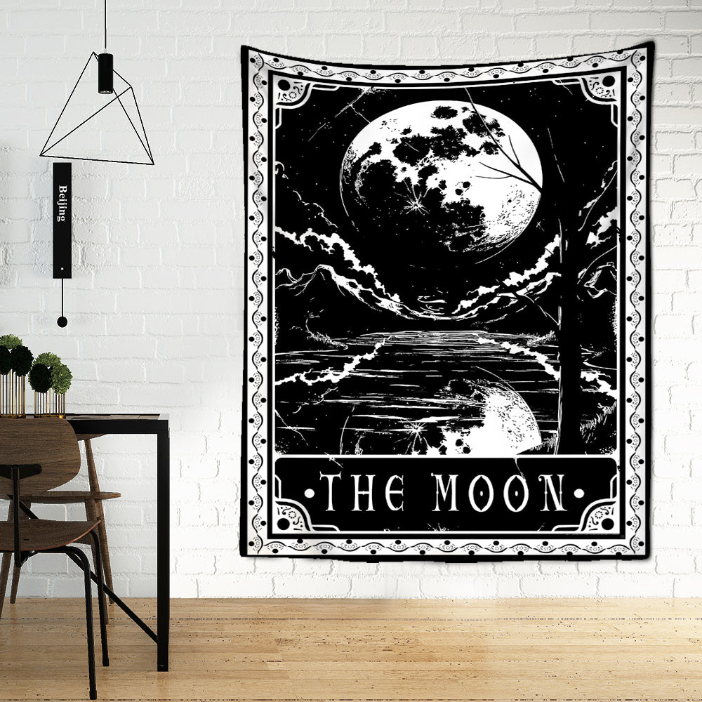 Moon Star Tarot Tapestry: Medieval Divination