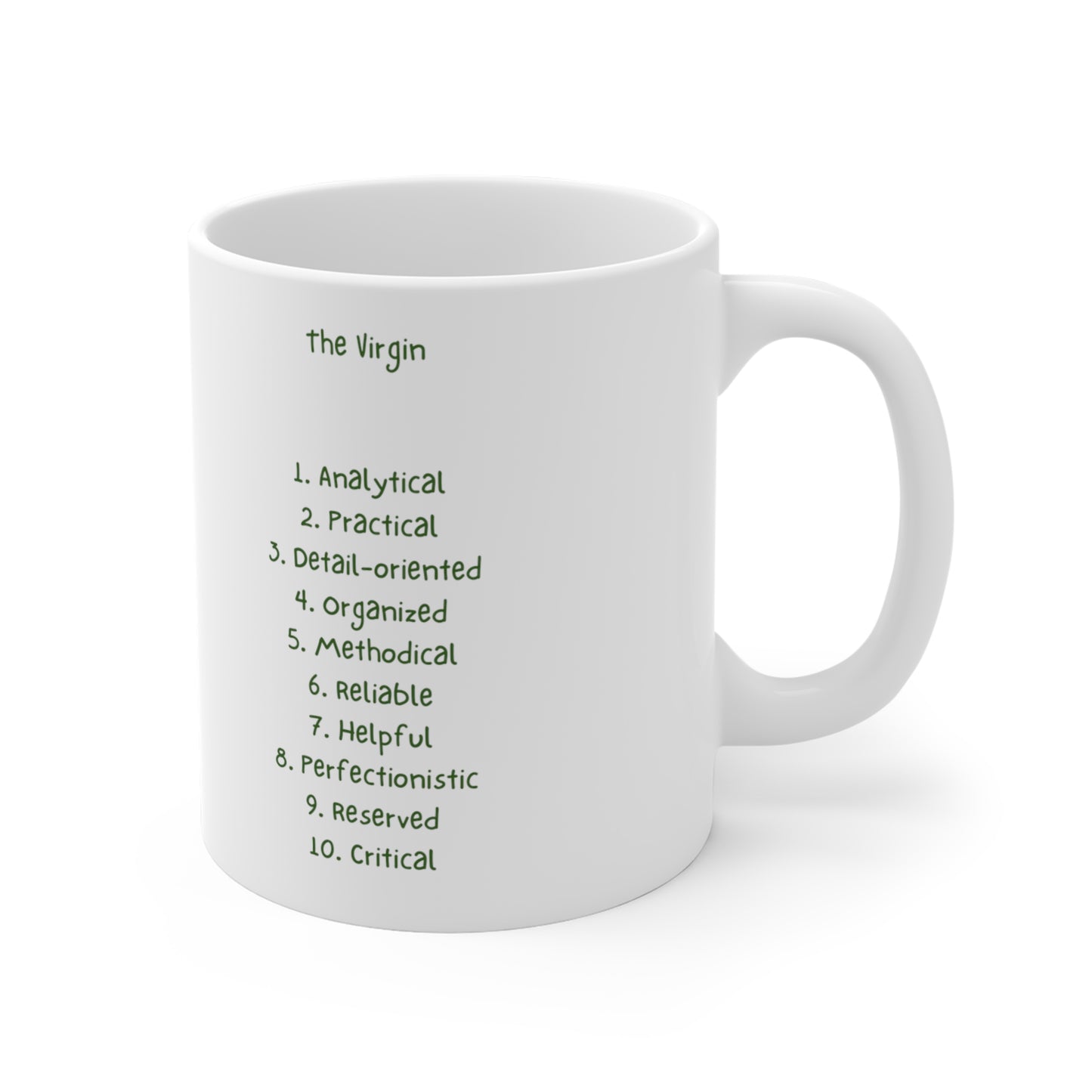 Zodiac Coffee Mug: Virgo Edition