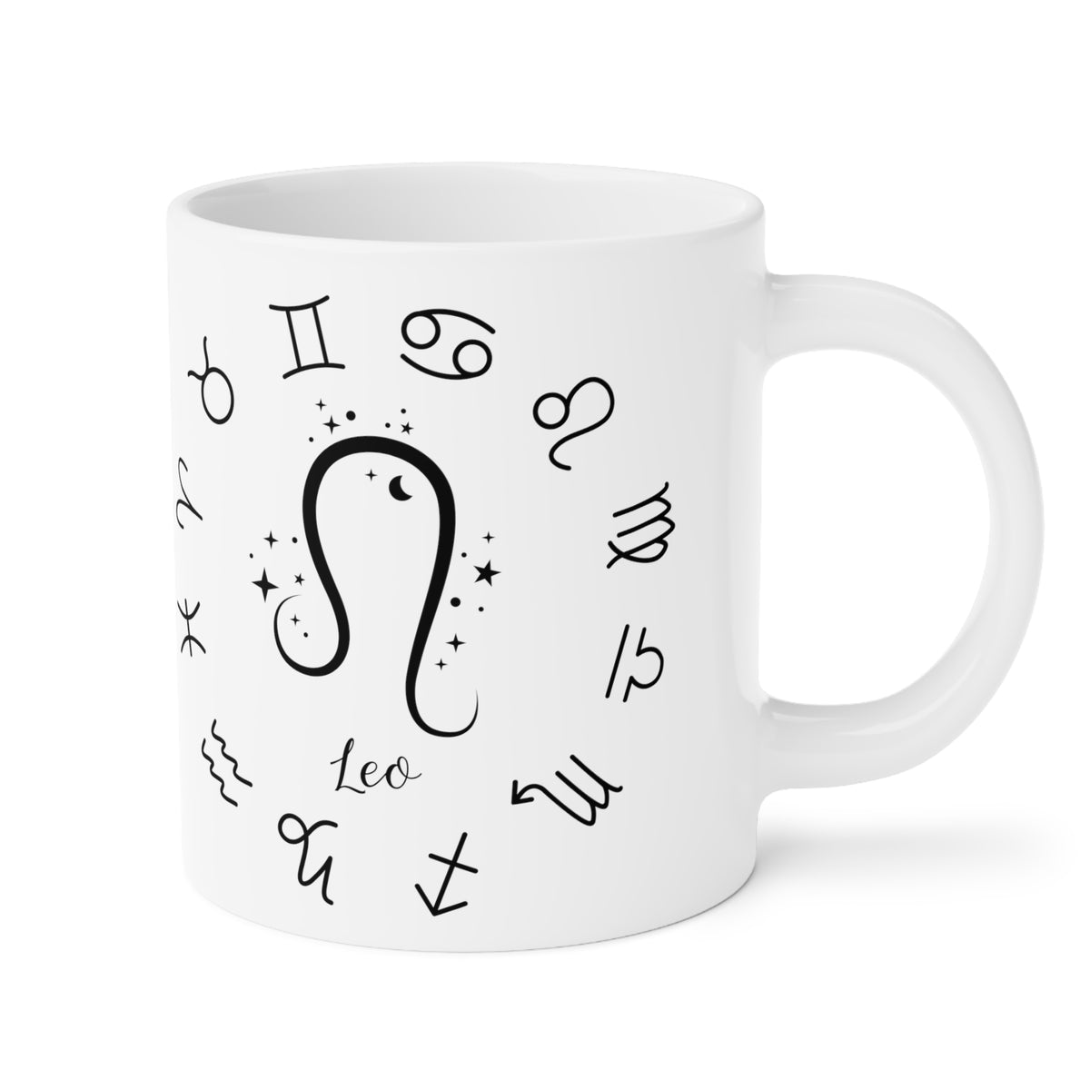 Leo Star Sign Zodiac Mug